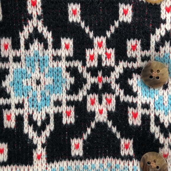 Anthro Elevenses Buckhaven Fair Isle Jacket 2 - Picture 8 of 14